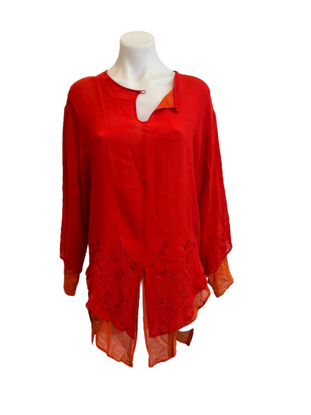 Shop for Red, Tunics, Tops, Womens