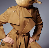 PLEATED TRENCH
