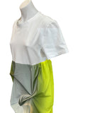 YELLOW & WHITE REFLECTIVE DRESS